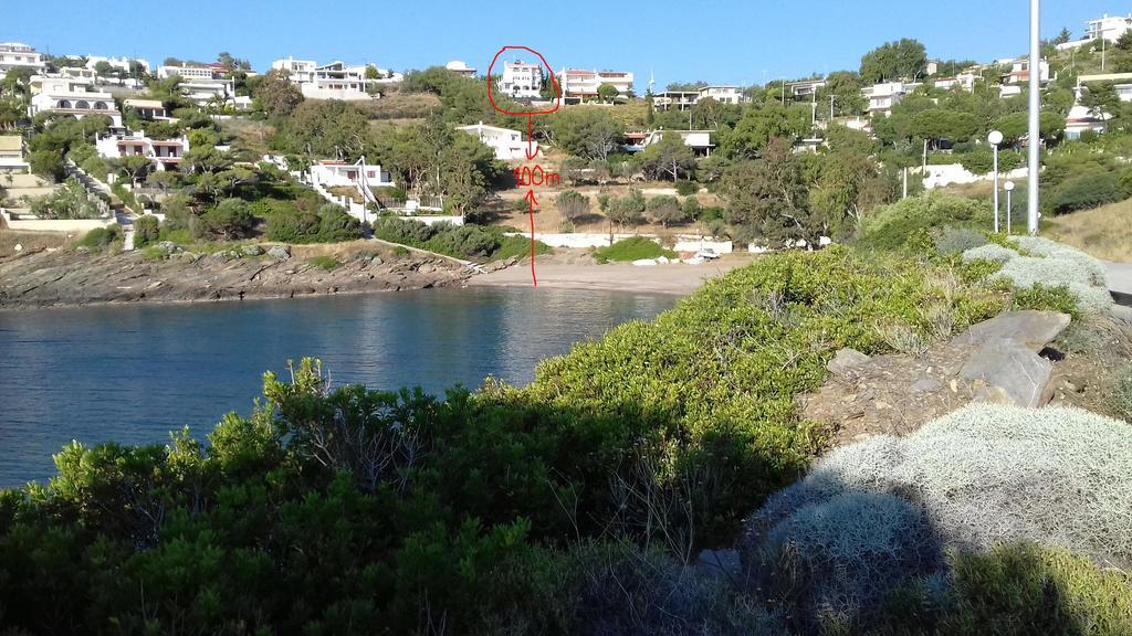 Perigiali Layrio Otel Agia Marina Mikrolimanou Dış mekan fotoğraf